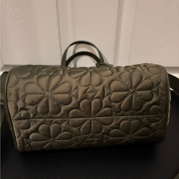Kate Spade Tilly Quilted Small Tote Bag Green - Picture 5 of 10